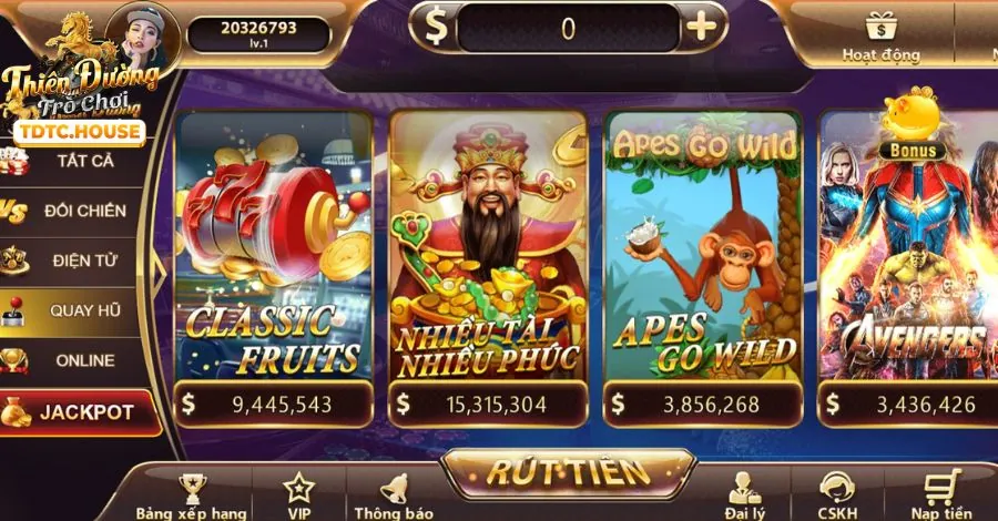 Game Nổ Hũ Jackpot Rikvip